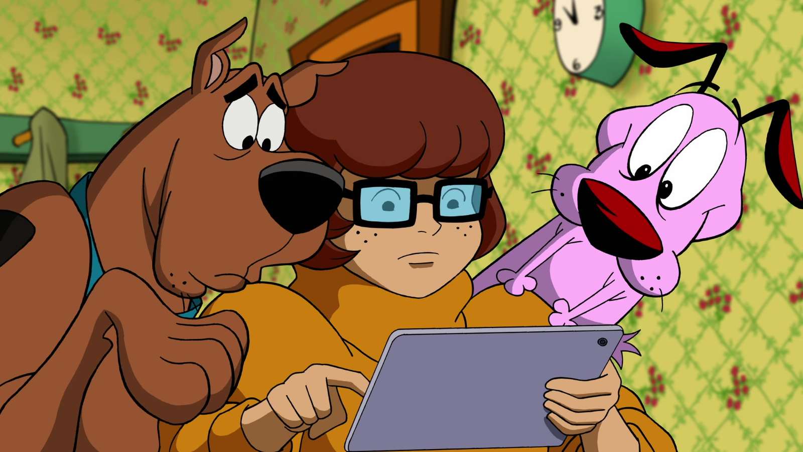 Scooby Doo! Találkozik Courage a gyáva kutyával kirakós online