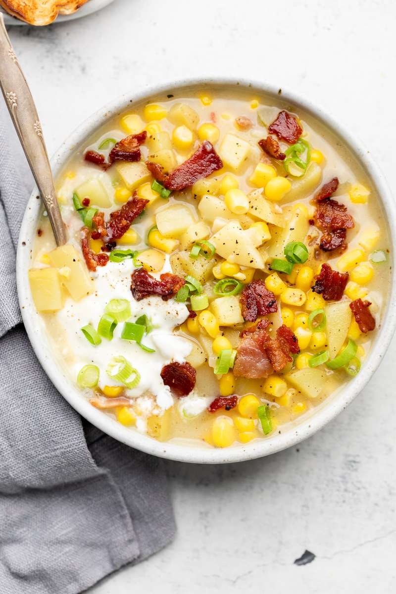 Hearty Corn Chowder online puzzle