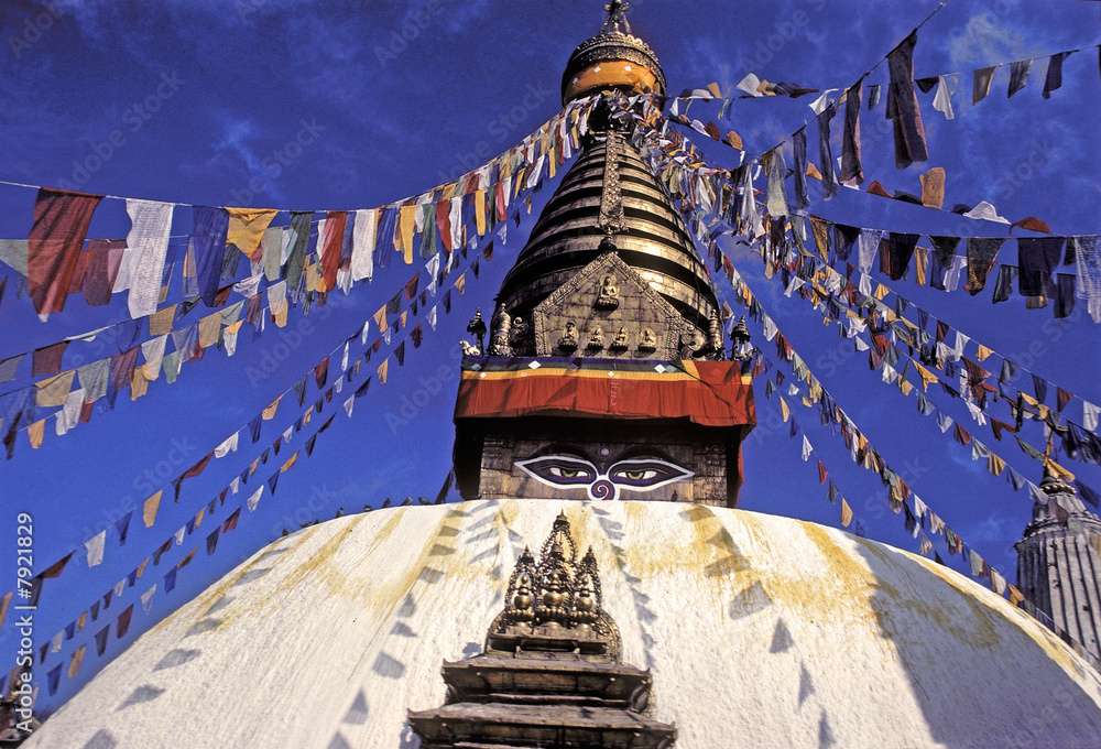 Templo en Nepal rompecabezas en línea