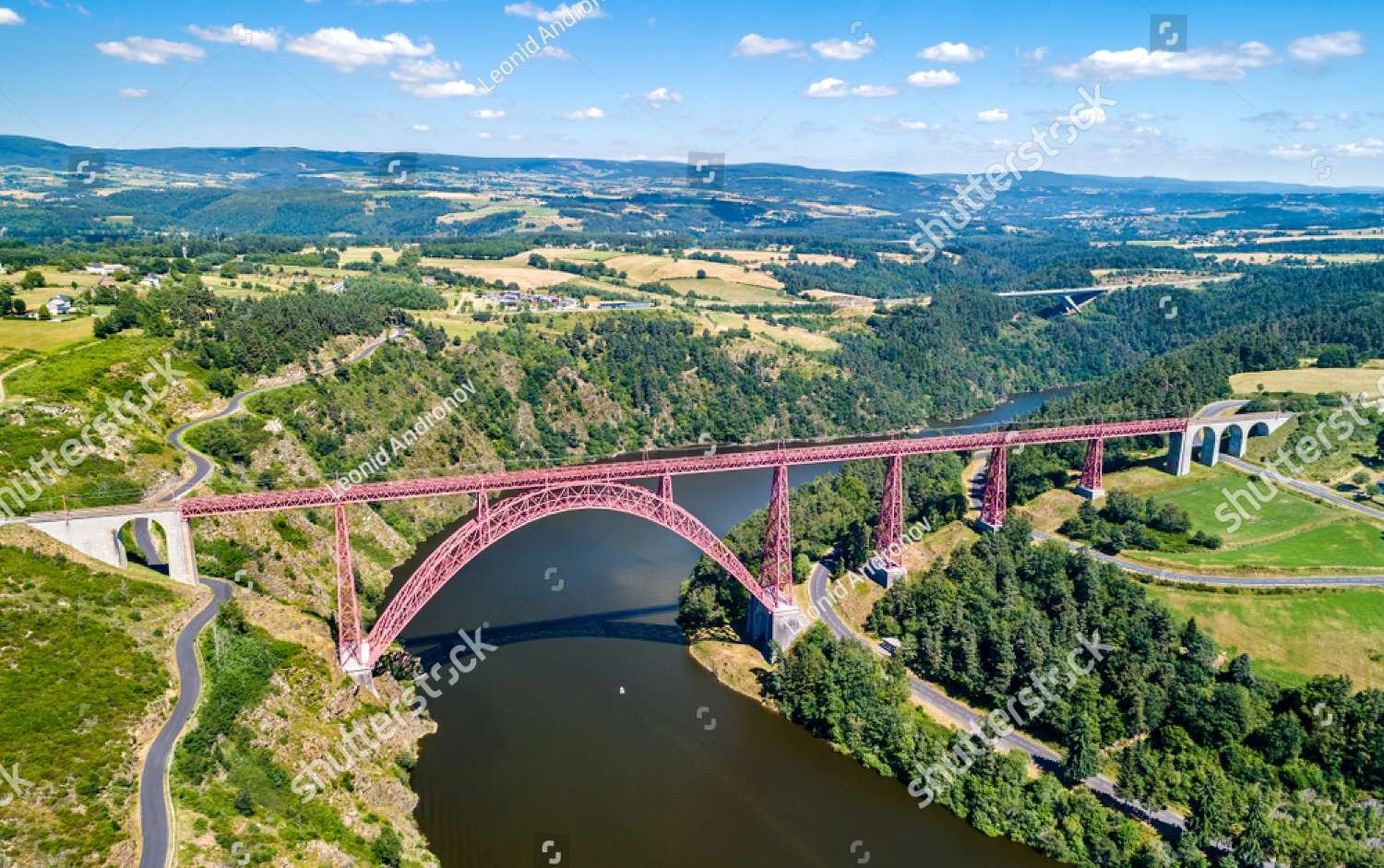 Garabit Viadukt Franciaországban online puzzle