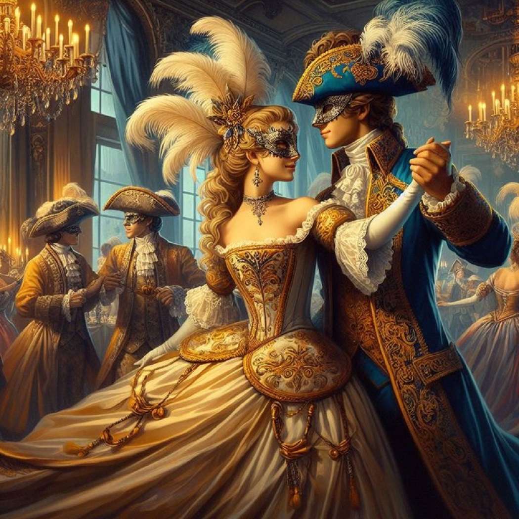 Bal de costume jigsaw puzzle online