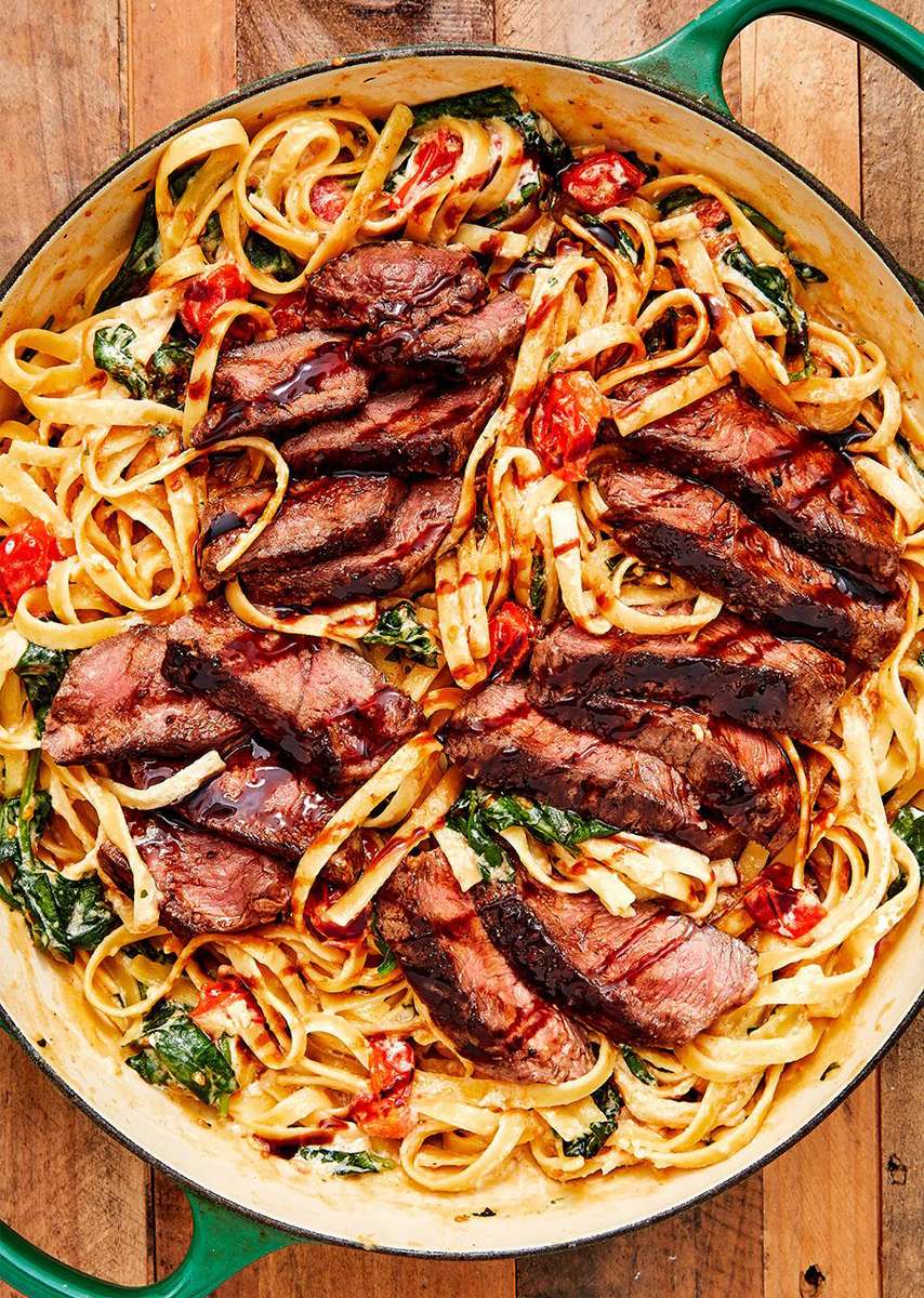 Steak Fettuccine kirakós online