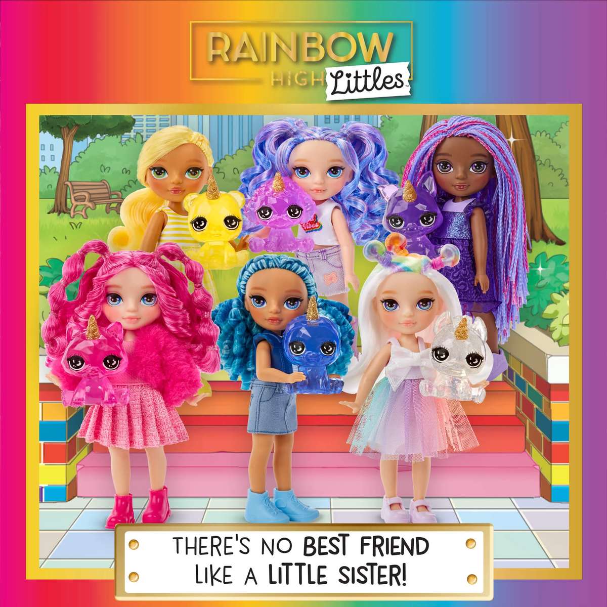 Rainbow High Littles Puzzle Factory online puzzle