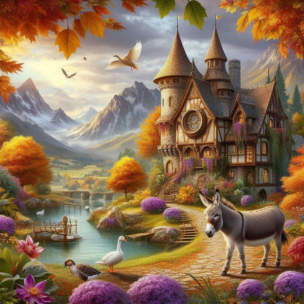 Autumn hidden from the world jigsaw puzzle online