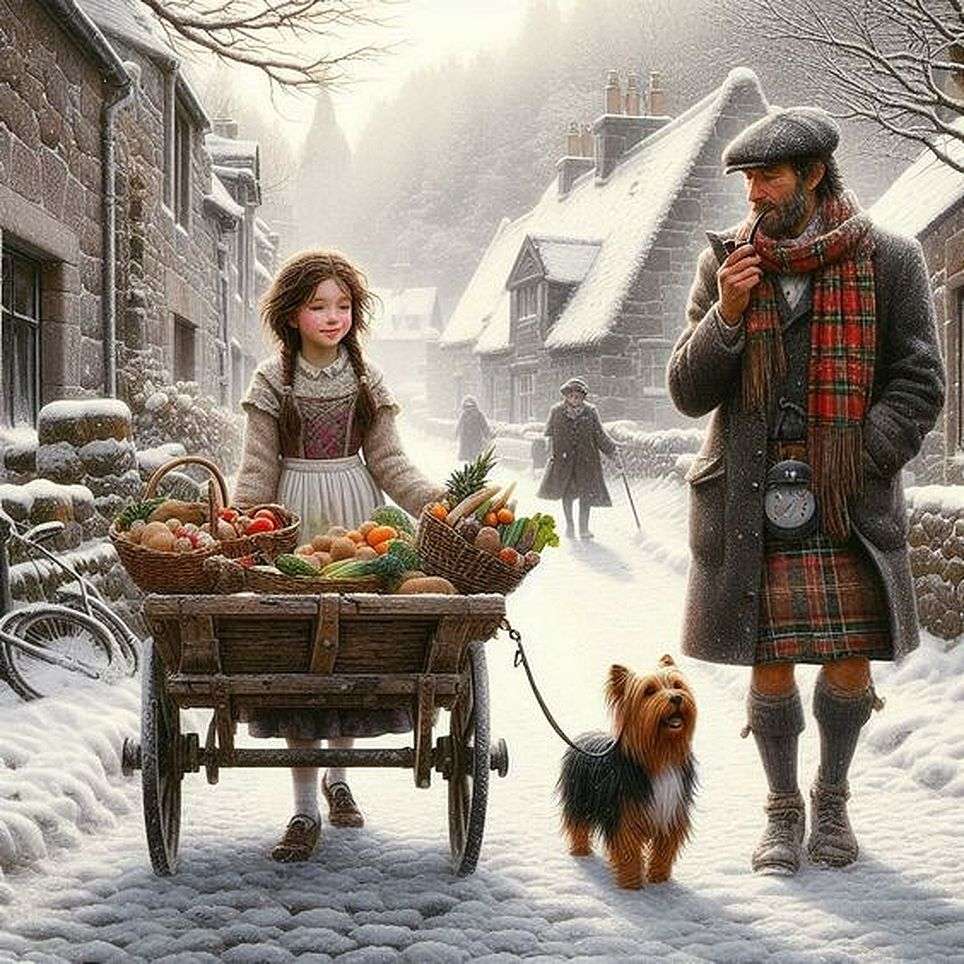 Winter in Scotland online puzzle