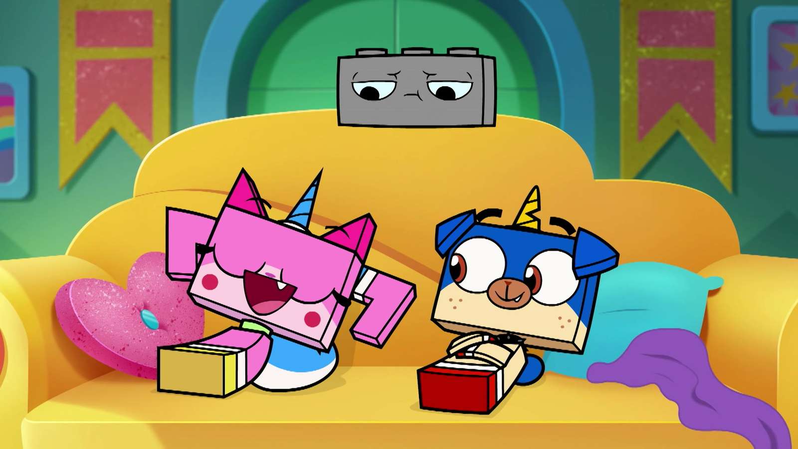 Unikitty! online puzzel