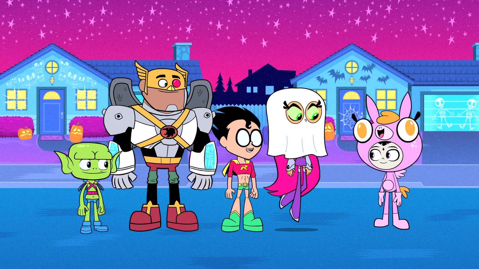 Teen Titans Go! online παζλ