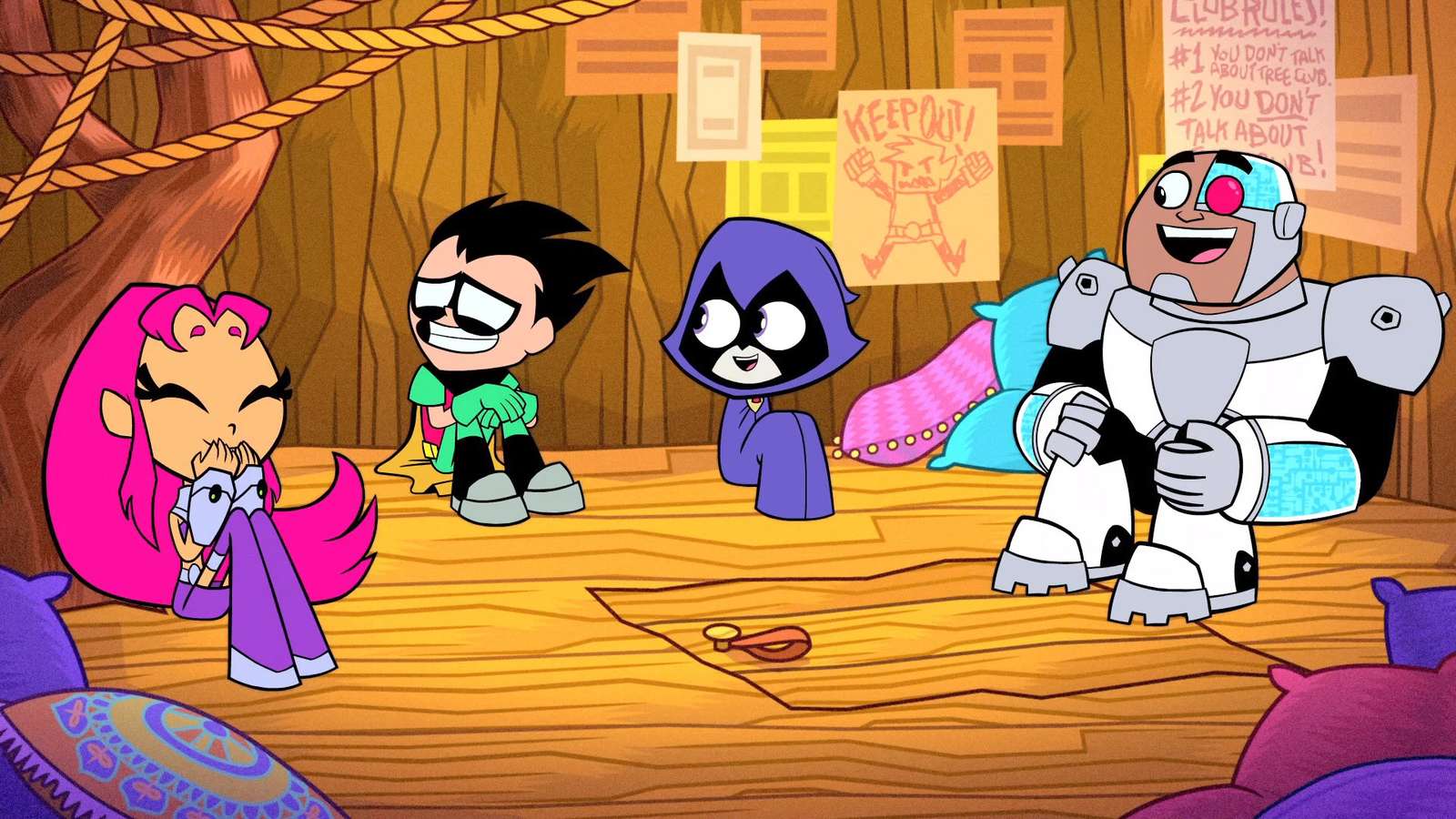 Teen Titans Go! kirakós online