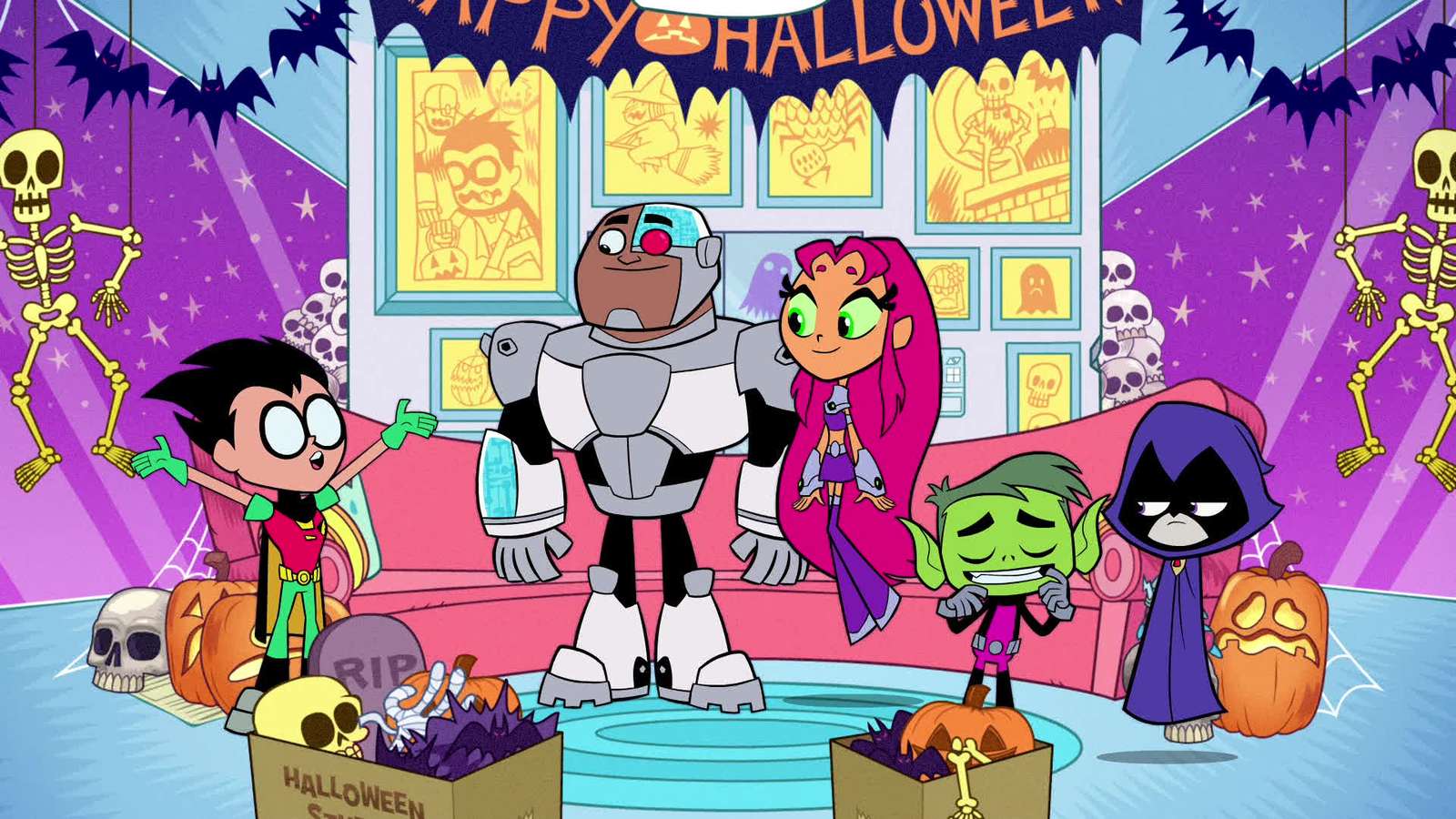 Teen Titans Go! jigsaw puzzle online