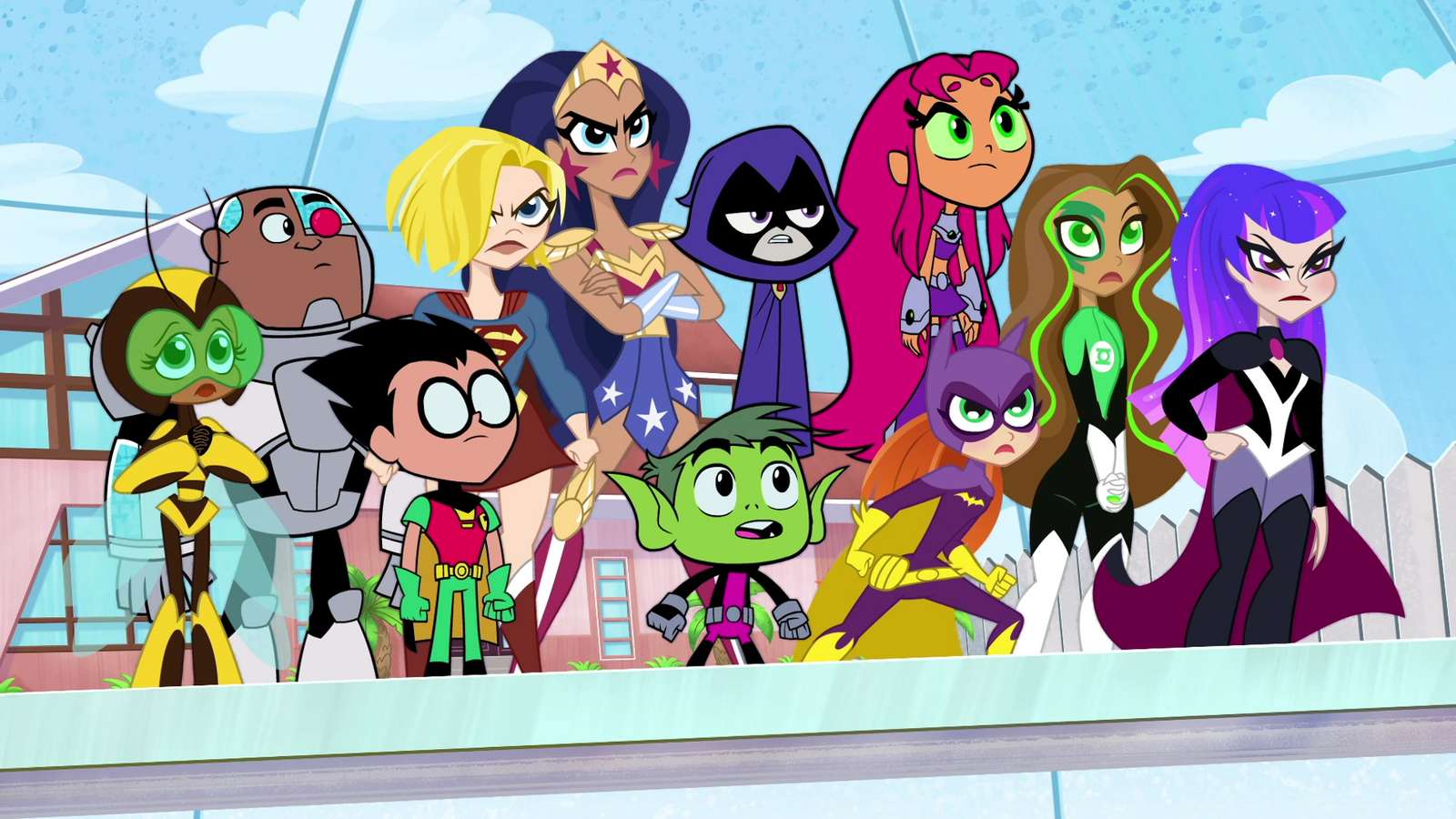 Teen Titans Go! online puzzle