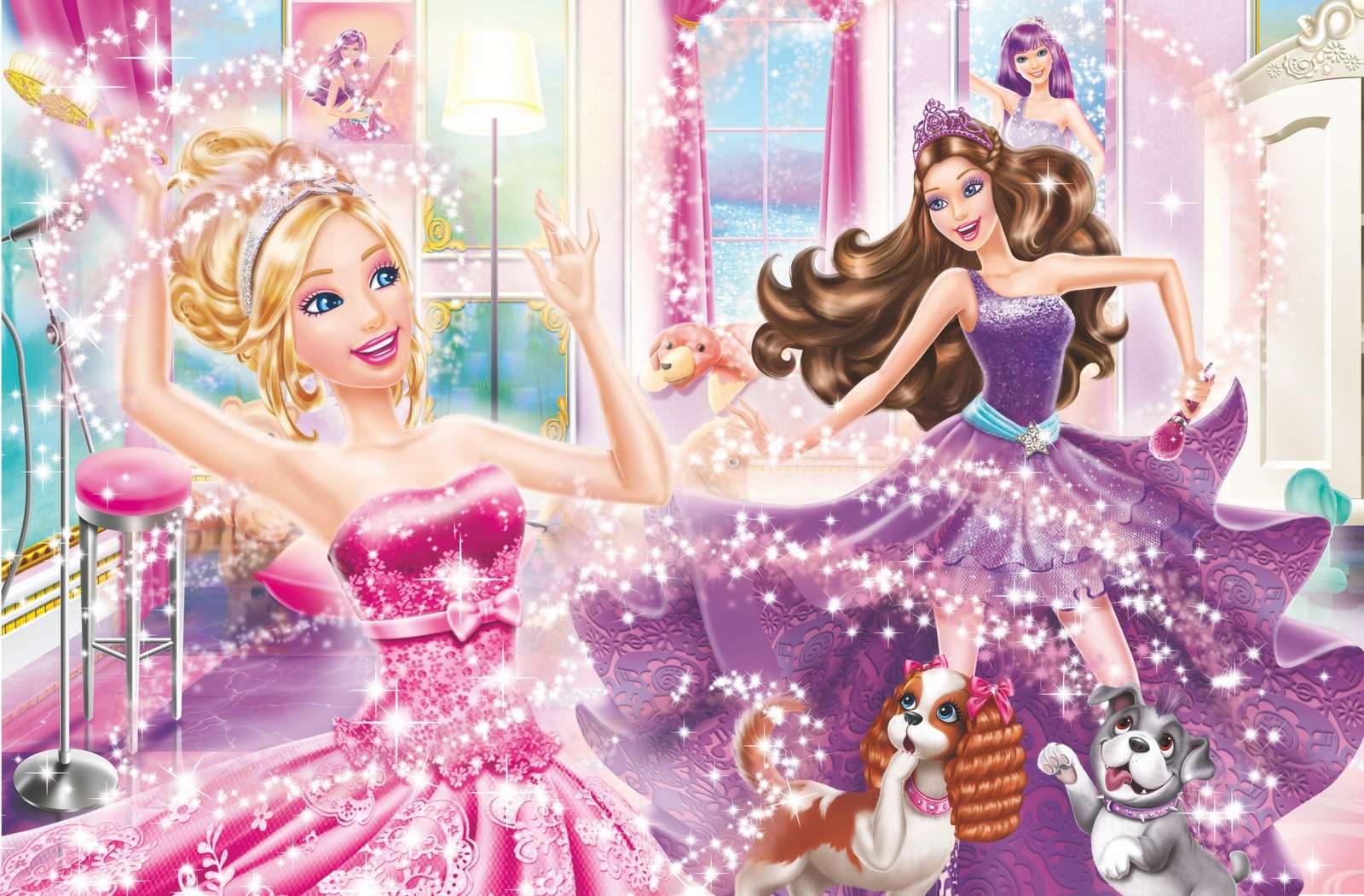 Barbie Puzzelfabriek 1 legpuzzel online