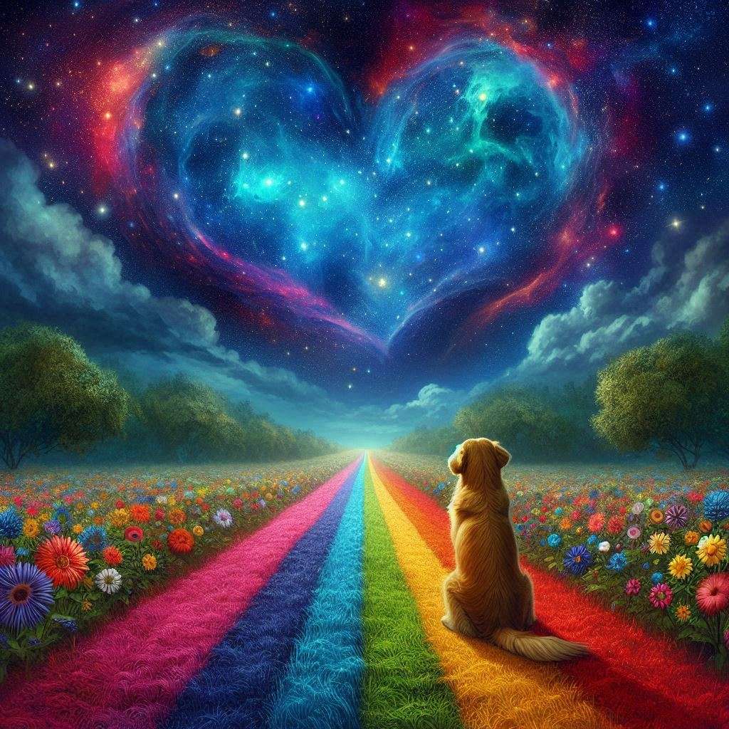 Pure love over the rainbow online puzzle