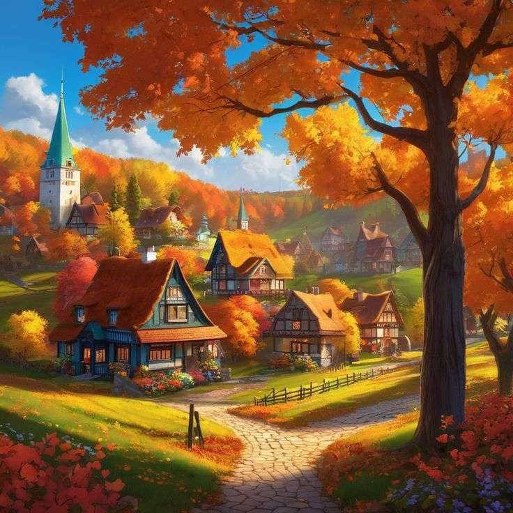 Autunno strepitoso puzzle online