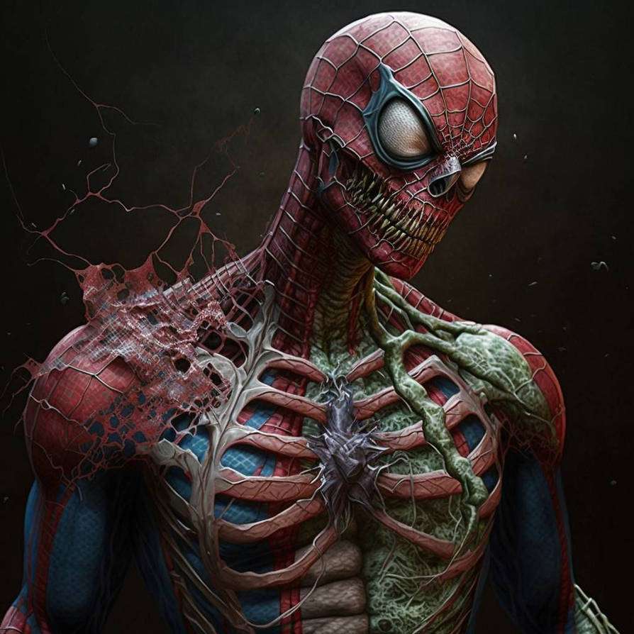 Spider-Man-zombie online puzzel