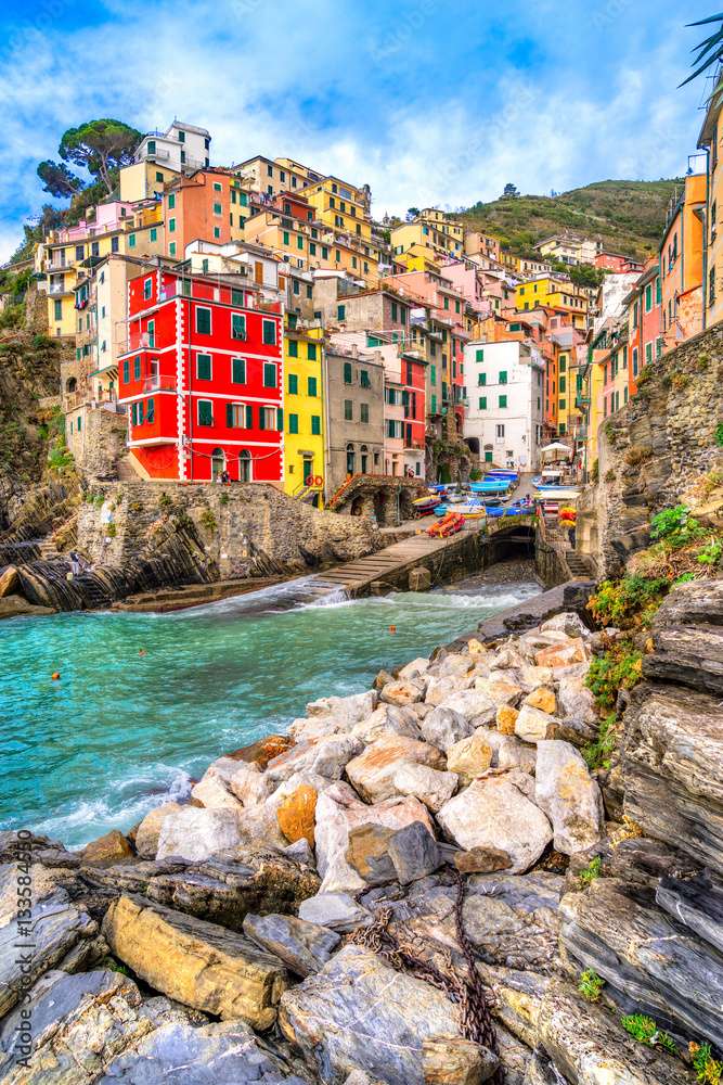 Cinque Terre Italie puzzle en ligne