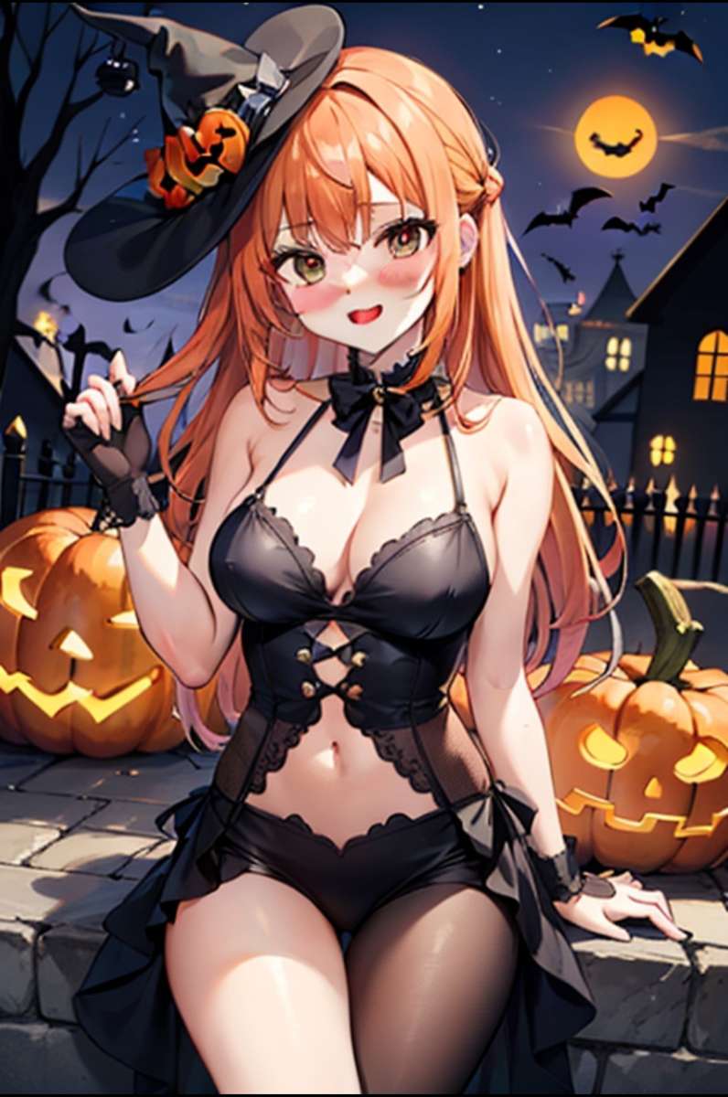 Halloween dans le monde de l'anime puzzle en ligne