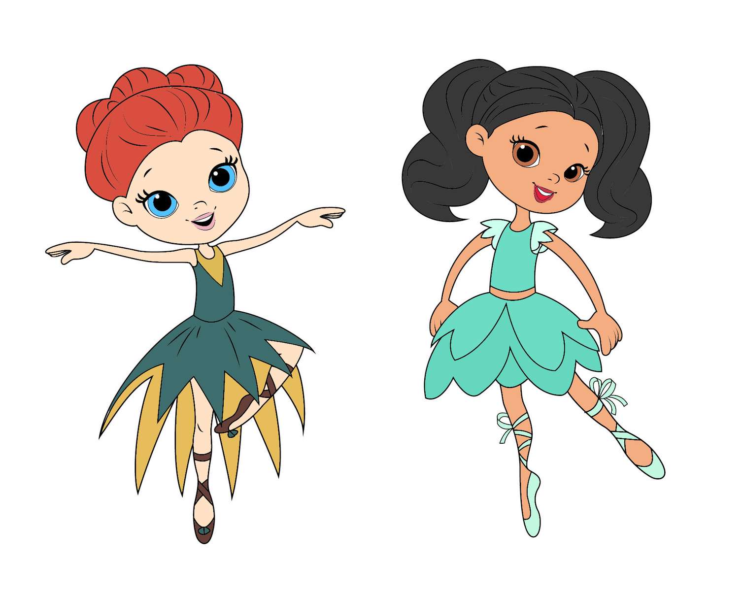 Ballerina's Makeover als Disney Prinses Jasmine en online puzzel