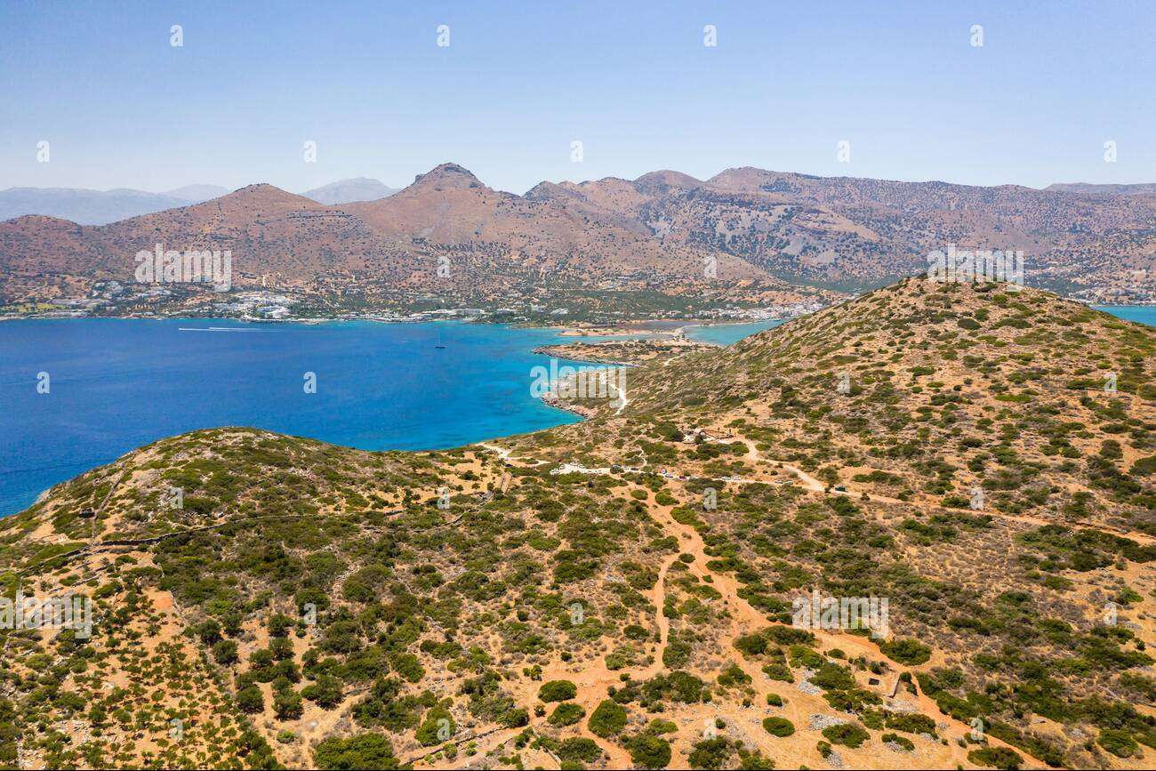 Küste der Insel Kreta Griechenland Online-Puzzle