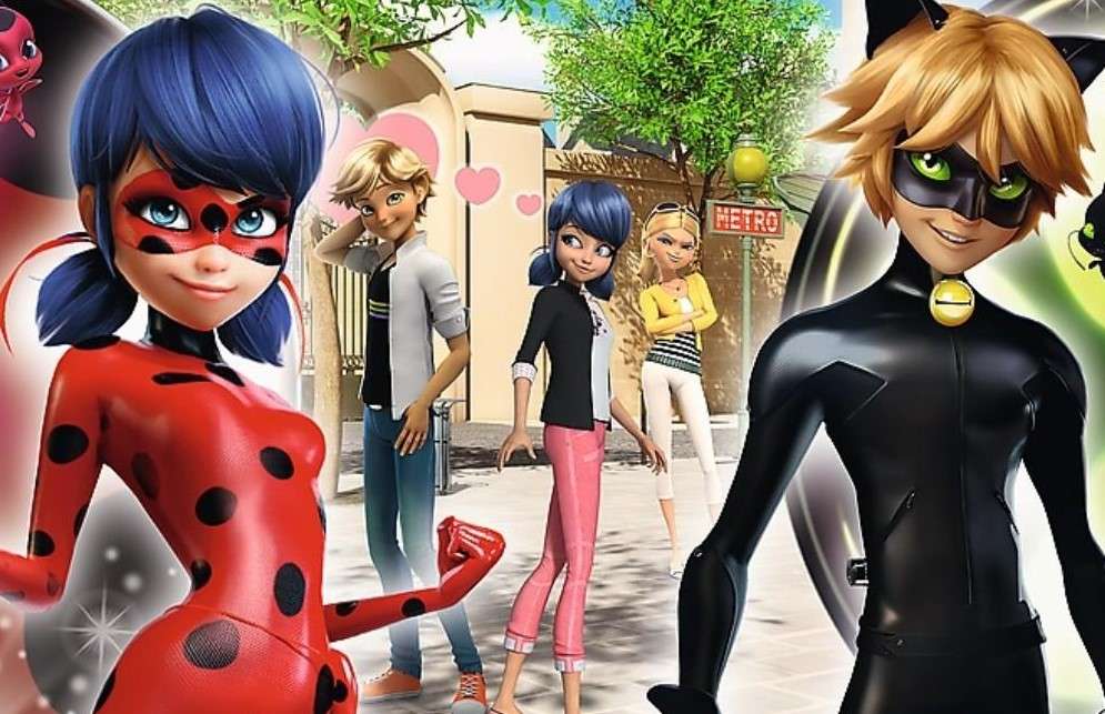 Miraculous : Ladybug et Noir puzzle en ligne