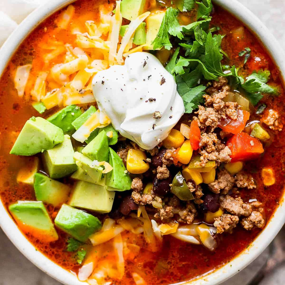 Taco Soup jigsaw puzzle online