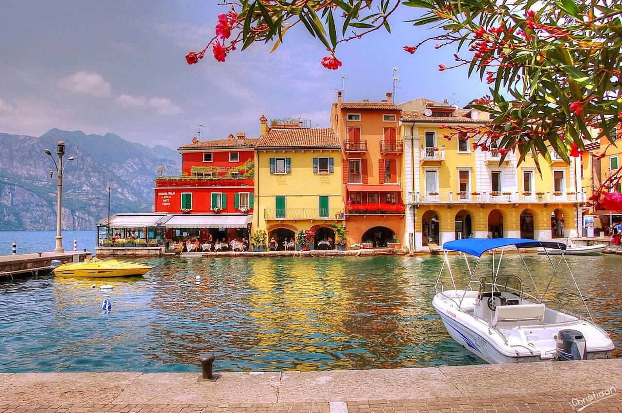 Garda, Malcesine, Italy. online puzzle