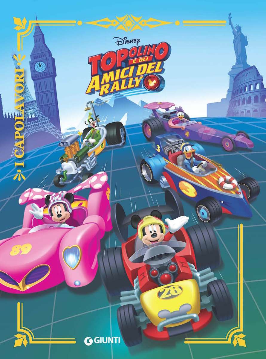 Topolino en de amici van de rally legpuzzel online