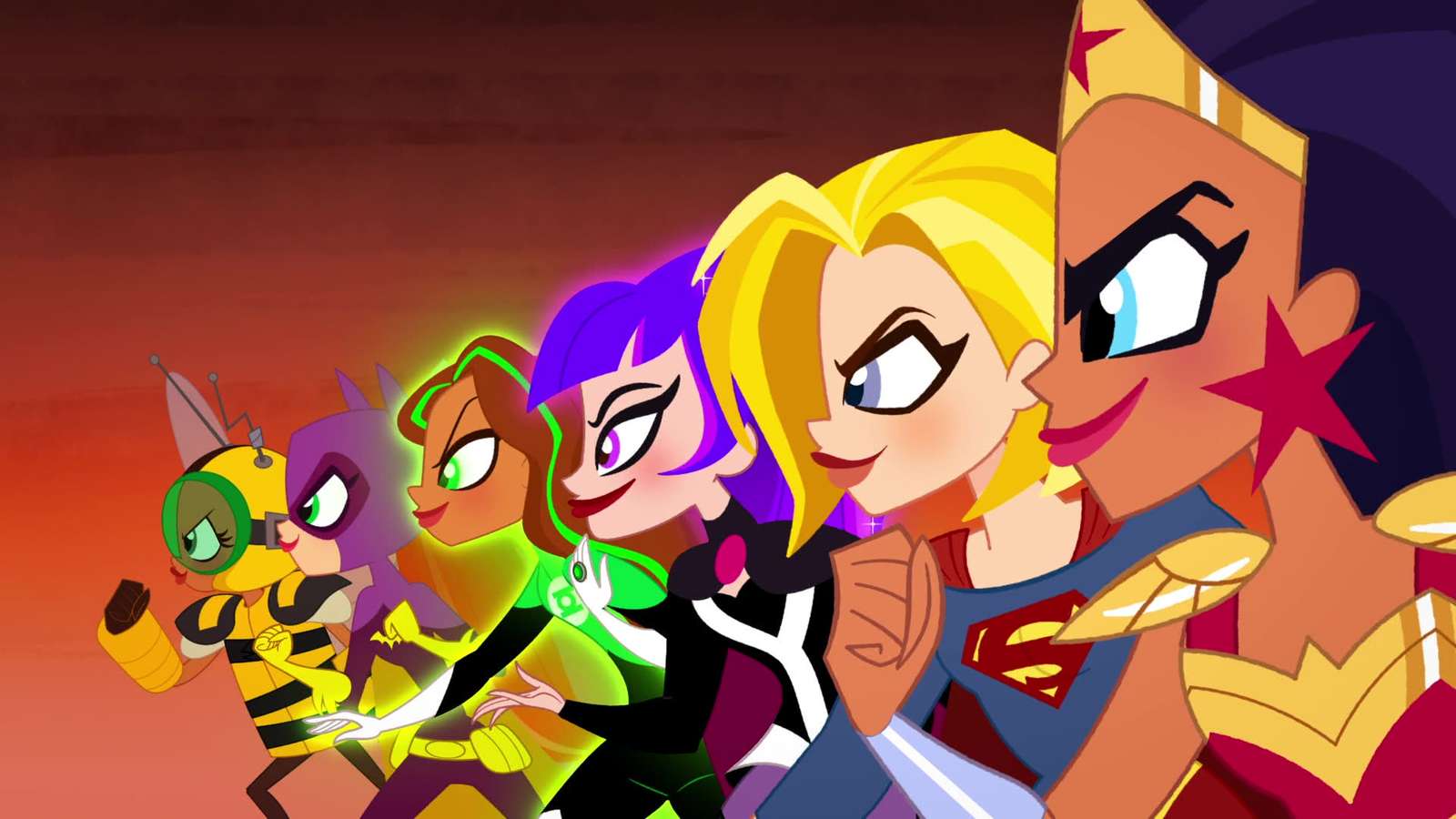 DC Super Hero Girls pussel på nätet