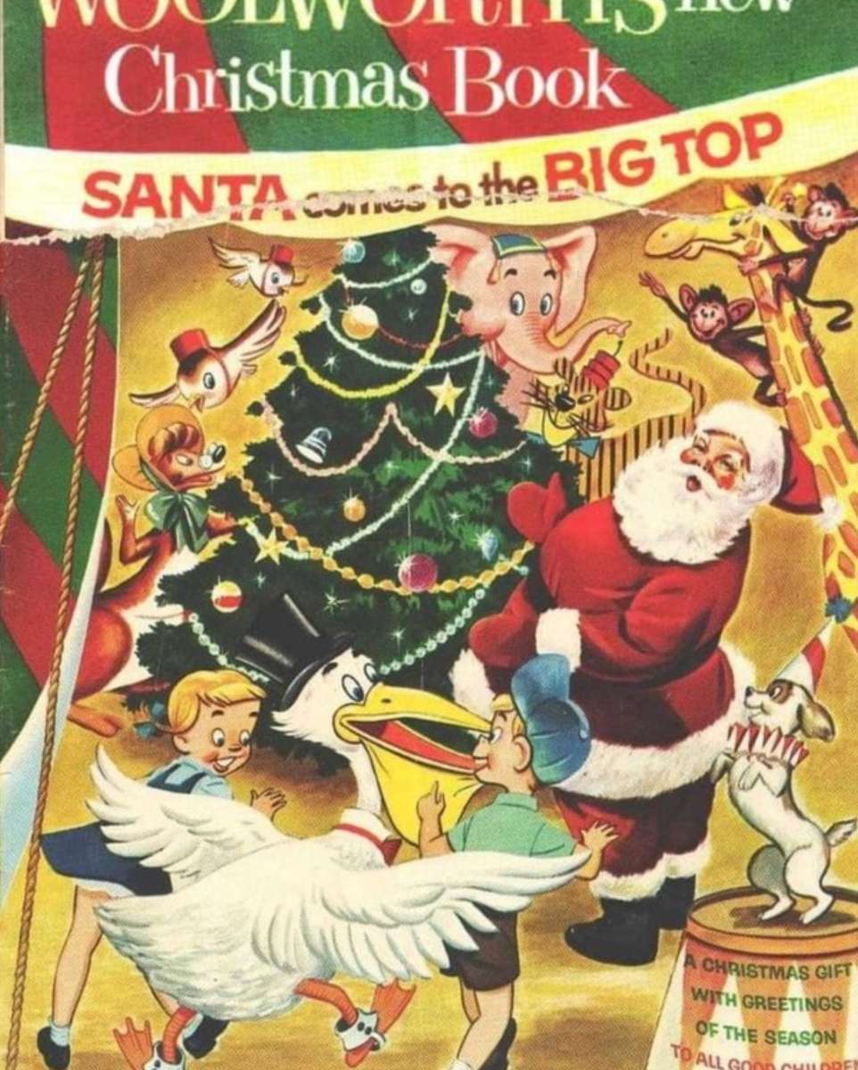 Le nouveau livre de Noël de Woolworth 1954 puzzle en ligne