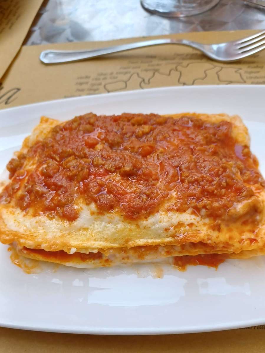 Cină cu pizza italiană puzzle online