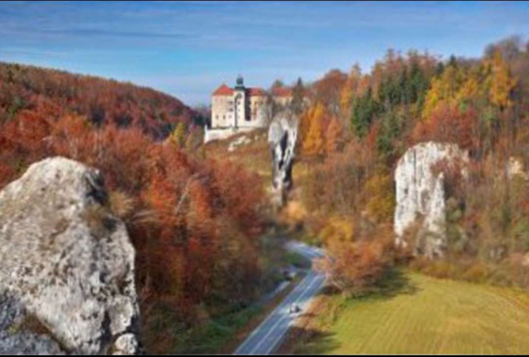 Parque Nacional Ojców no outono puzzle online