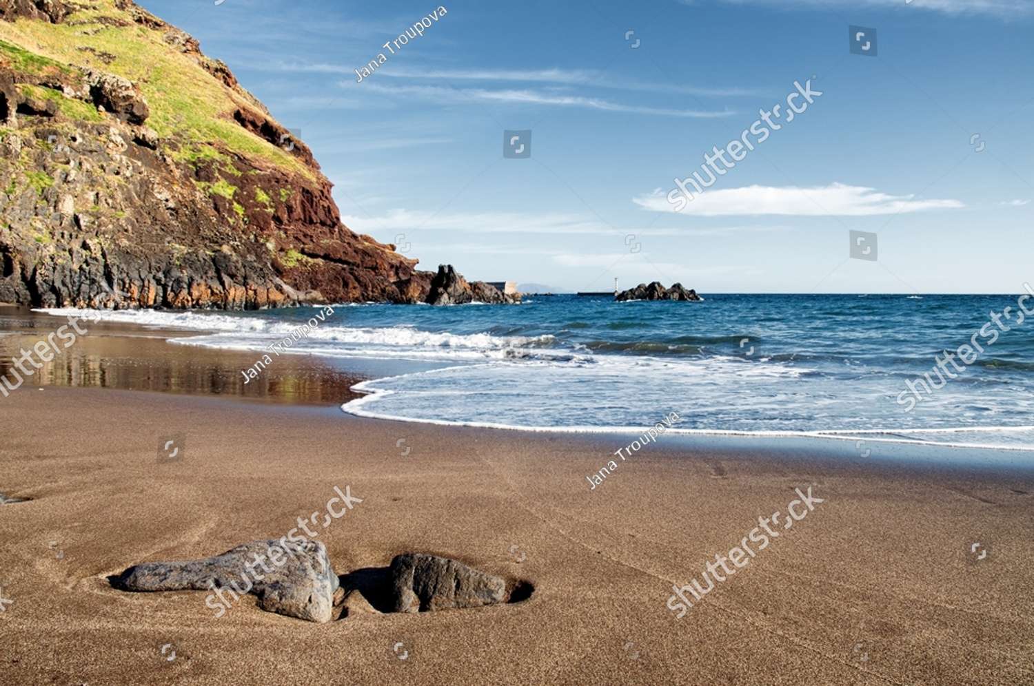 Costa de la isla de Madeira Portugal rompecabezas en línea