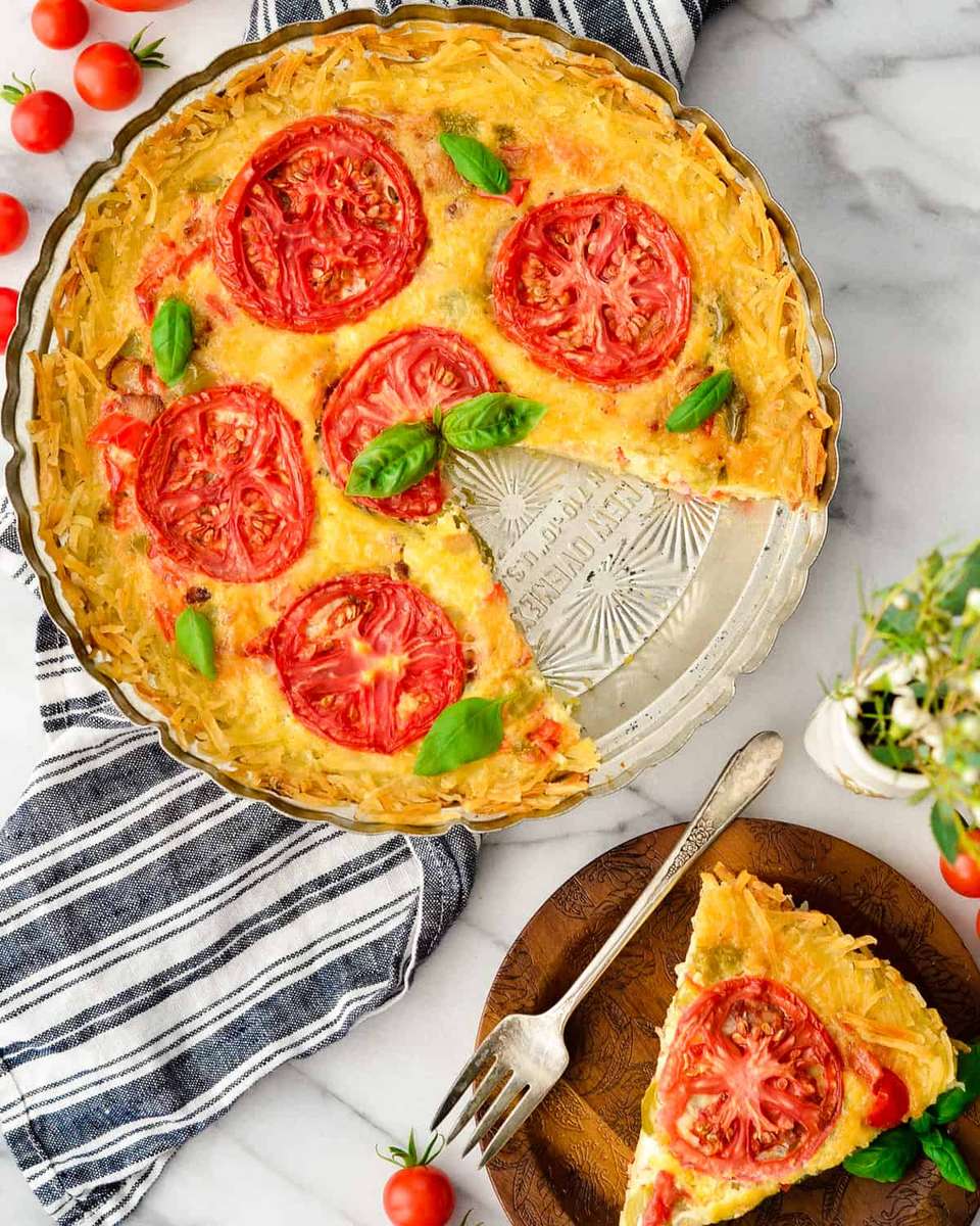 Quiche Hash-Brown quebra-cabeças online