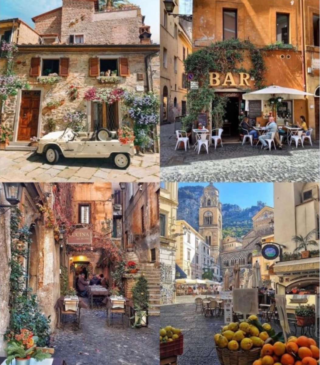 Four Views of Italia jigsaw puzzle online