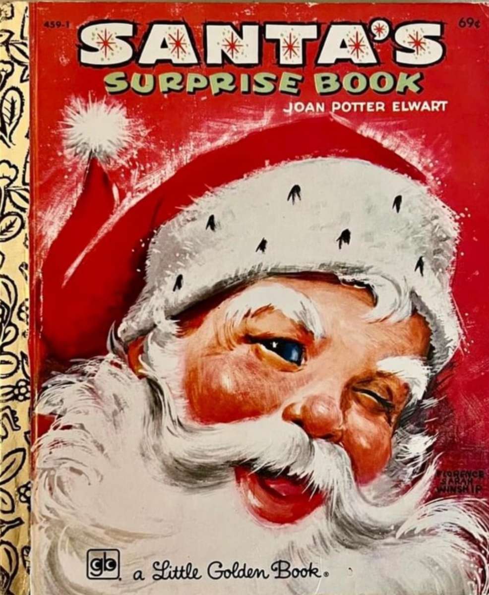 Little Golden Book of Santa Surprises. παζλ online