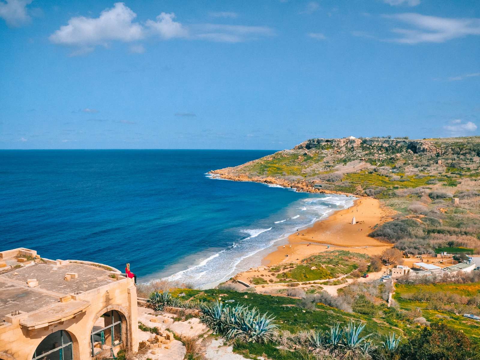 Ramla Bay, Malta - online puzzle