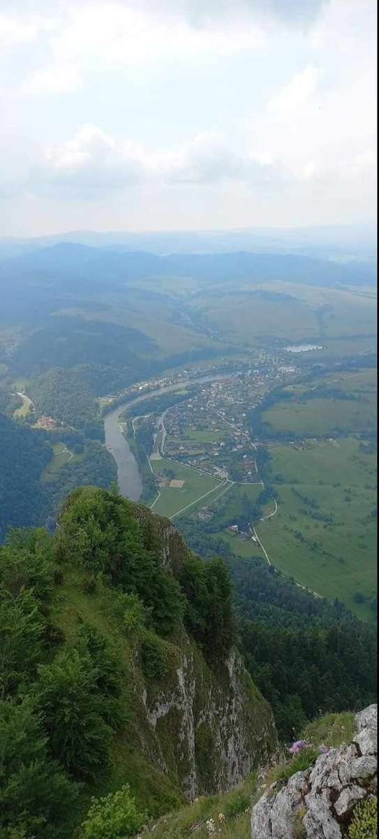 Ποταμός Dunajec Πολωνία και Σλοβακία παζλ online