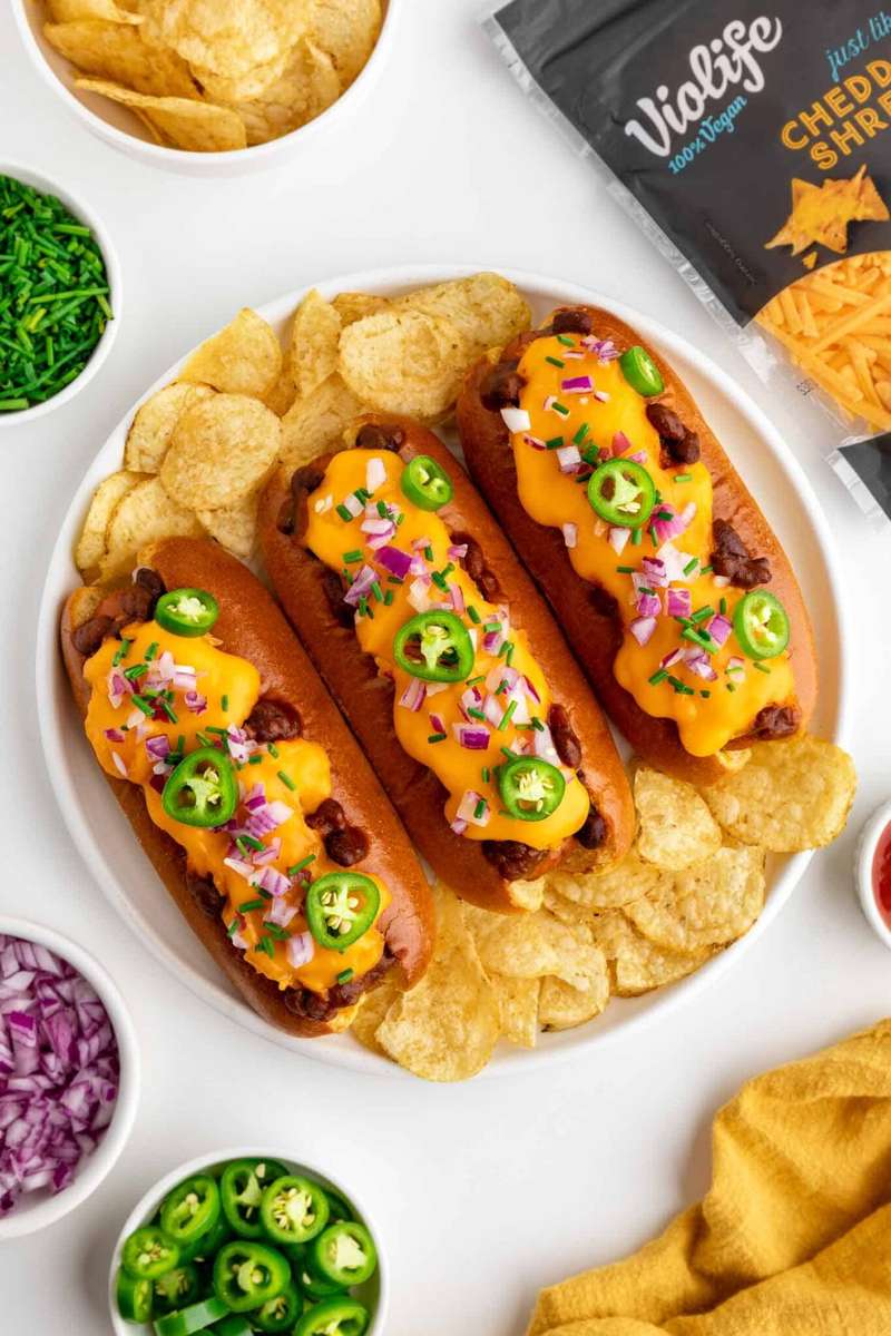 Hotdogs vegani jigsaw puzzle online