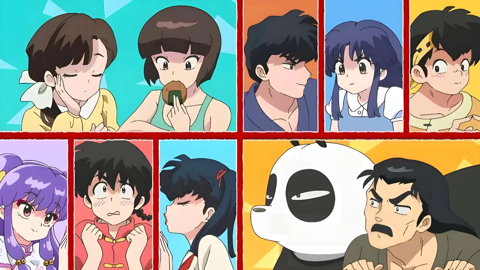 Ranma et ses amis. puzzle en ligne