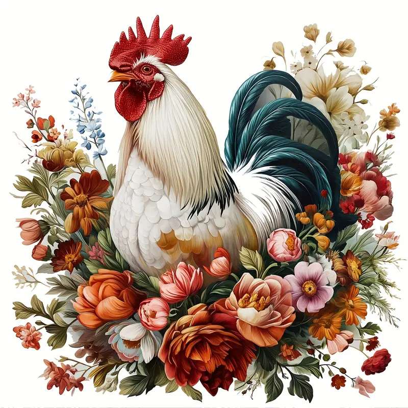 gallo maestoso puzzle online