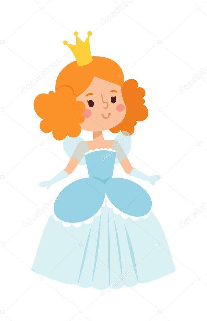 Personagem de vetor de princesa isolado Stock Vector by quebra-cabeças online