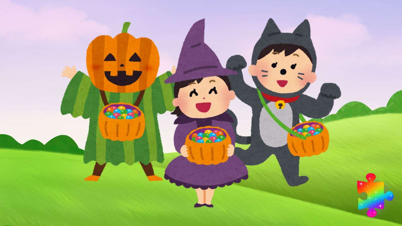 Trick or Treat Pussel online