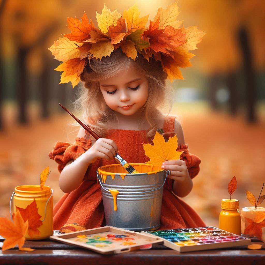 L'autunno stava preparando le vernici puzzle online