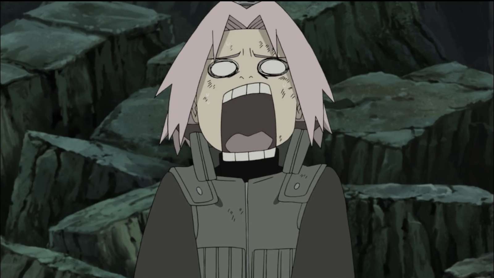 Sakura Haruno wonders about Sasuke online puzzle