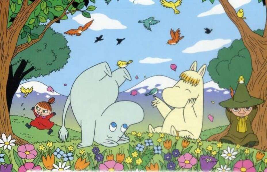 Mumin-Saison Online-Puzzle