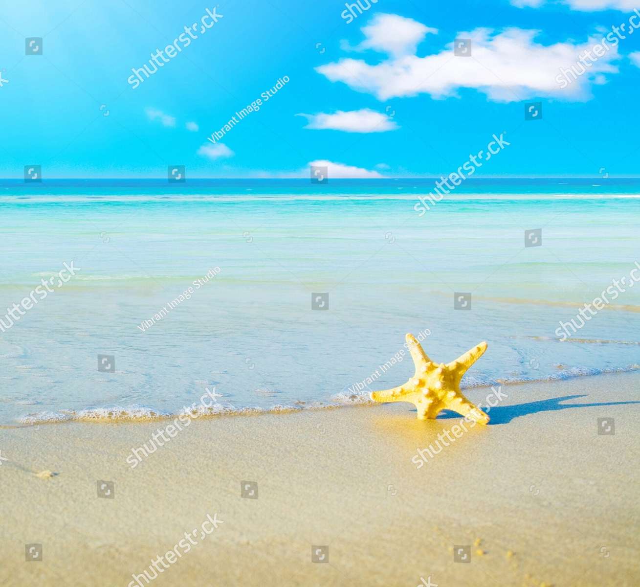 playa y mar rompecabezas en línea