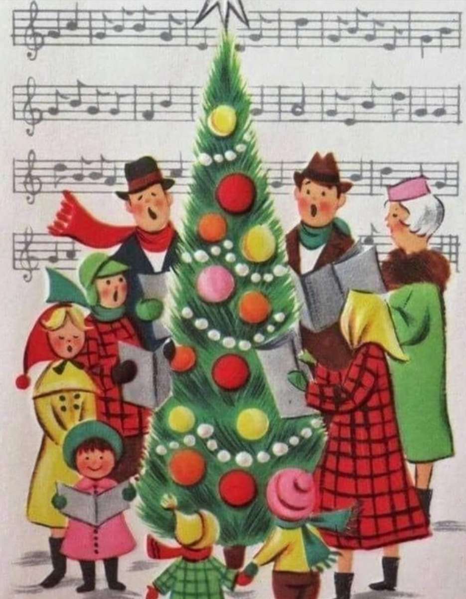 Christmas Carolers jigsaw puzzle online