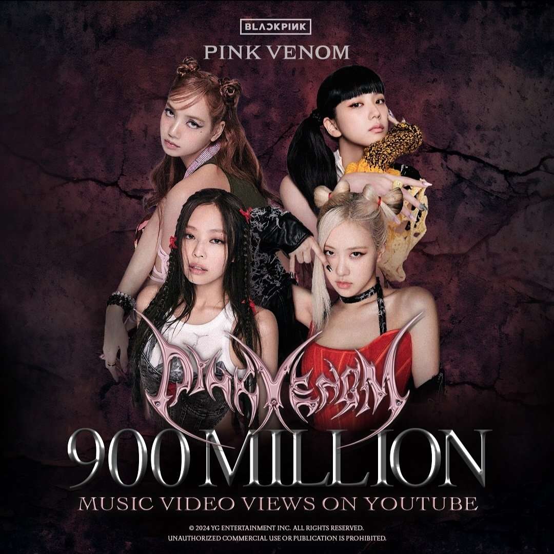 Blackpink 900 milhões de visualizações quebra-cabeças online