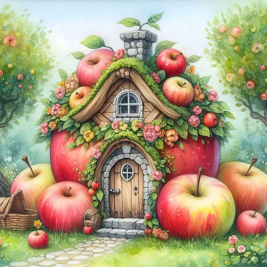 Casa delle mele puzzle online