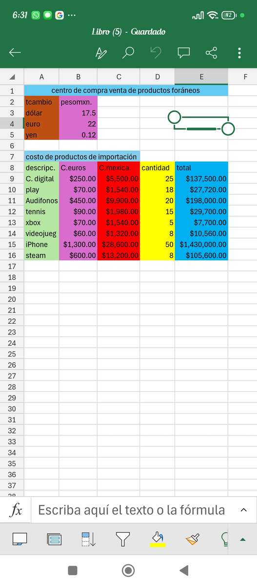 Tabellen in Excel legpuzzel online