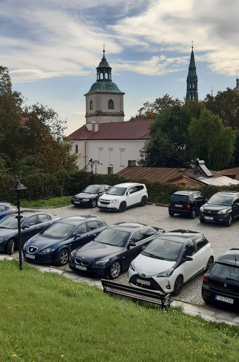 iglesia en Sandomierz rompecabezas en línea